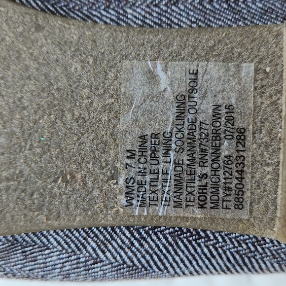 Mudd Tweed Ballet Flats - Picture 8 of 9